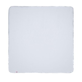 Nuby High Chair Square Floor Mat - Waterproof and Clear Floor Mat - Protects Floor from Spills and Messes - 49.5" x 49.5"