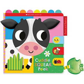 Cuddle Squeak Peek Cloth Book: Scholastic Early Learners (Touch and Explore)