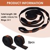 Adjustable Hammock Straps 2 Pack, Tree Swing Straps with 2