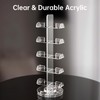 NiHome Clear Acrylic Rotating Eyeglass Display Stand for 10 Pairs,