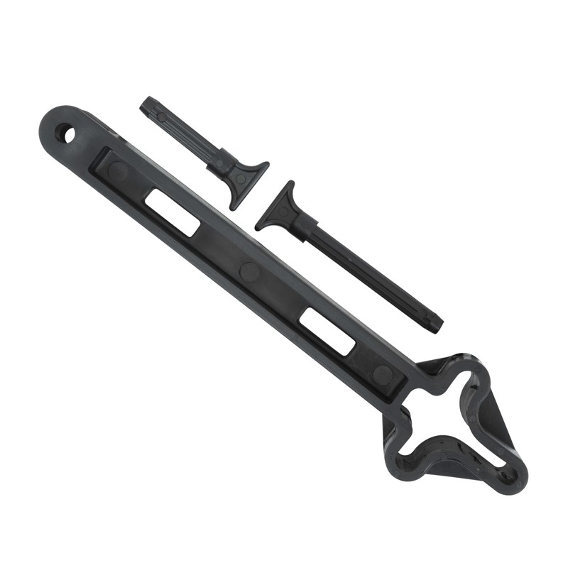 Fencer's Choice T-Post Offset Insulator (Black (10 Pack))