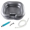 Portable inflatable shampoo sink, inflatable shampoo basin, suitable for disabled