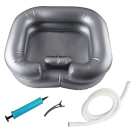 Portable inflatable shampoo sink, inflatable shampoo basin, suitable for disabled people, the elderly and bedridden people
