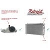 Gates 1978-88 Monte Carlo Cutlass LS Swap Radiator Hose Kit