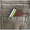 Sprocket Slim Front Pocket Minimalist Wallet - RFID Blocking Leather