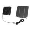Solar Panel Fan Kit Monocrystalline Silicon 2200RPM Solar Exhaust Fan