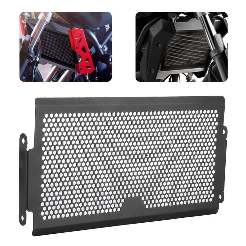 Motorcycle Radiator Grille Water Tank Protective Cover Fit for MT‑07
