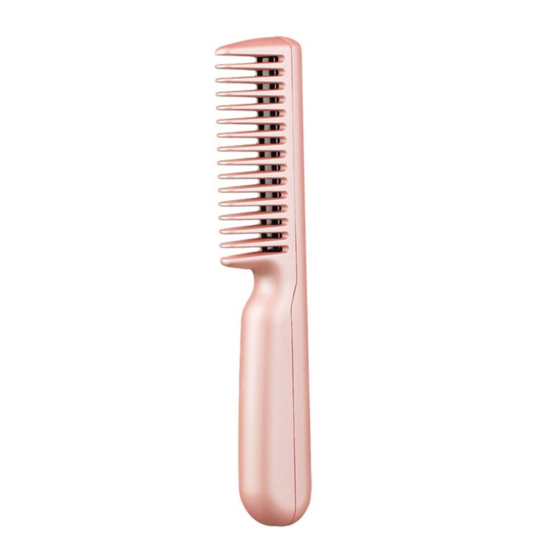 USB Hair Straightener Comb Multifunction Dual Use Portable Electric Hair