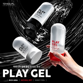 Tenga Play Gel Natural Wet Massage Gel 160ml / 텐가 플레이 젤 내츄럴 웨트 마사지젤 160ml