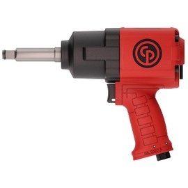 Chicago Pneumatic CP7741-2 Air Impact Wrench (1/2 Inch), 2 Inch Ext Anvil, Air Impact Gun Industrial Repair & Assembly Tool, Pistol Handle, Twin Hammer, Max Torque Output 715 ft. lbf/970 Nm, 10000 RPM