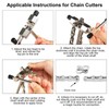 Bike Chain 6/7/8 Speed Bicycle Chain Link Removal Tool with