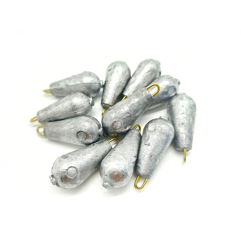 WakyaJig Eggplant Weights (No. 6, 11 Pieces)