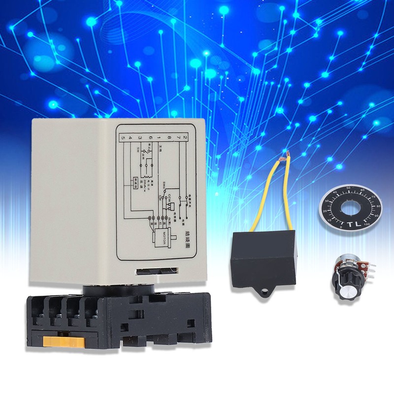 BERM AC Motor Speed Controller Regulator Split 1 Phase 6W‑200W