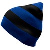 COUVER Gorro de invierno de punto a rayas con o