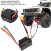 60A Waterproof Brushless ESC Electric Speed Controller for SCX10 1/10