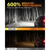 OXILAM Q36 9005 9006 Bulbs Combo, 1:1 Size Design, 40000LM