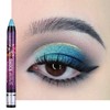 Peacock Blue Eyeshadow Stick, Pearlescent Green Color Eye Shadow, Shimmer