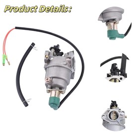 8750 Generator Carburetor Fits for Harbor Freight Predator 420CC 5000 6000 7000 6500 9000 Watt 188F Generator Parts for 69671 68530 68525 69672 69674 68529 68526 13HP 14HP 15HP