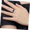 Healeved 2Pcs Heart Shape Temperature Changing Mood Rings Chic Emotion