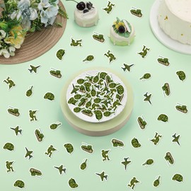 kreat4joy Camo Birthday Party Decoration, 200pcs Army Party Decoration Military Table Confetti for Soldier Military Fan Camouflage Birthday Party Decoration
