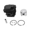 Cylinder Piston Assembly Kit Aluminum Alloy 42mm Electric Chainsaw Cylinder