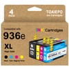 TOAIEPO 936e Ink Cartridges Combo Pack Replacement for HP 936XL