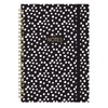 A5 Notebook Black & White Polka Dots Notes Planner Wiro