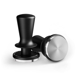 MHW-3BOMBER 54mm Espresso Tamper, 53.35mm Double Spring Coffee Loaded Tamper Tool, Compatible with 53mm/54mm Breville Portafilter, Self Leveling Espresso Hand Tampers, Espresso Accessories,T6000-OS