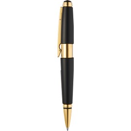 Cross Edge Matte Black Lacquer with Gold PVD Appointments Selectip® Rollerball Pen