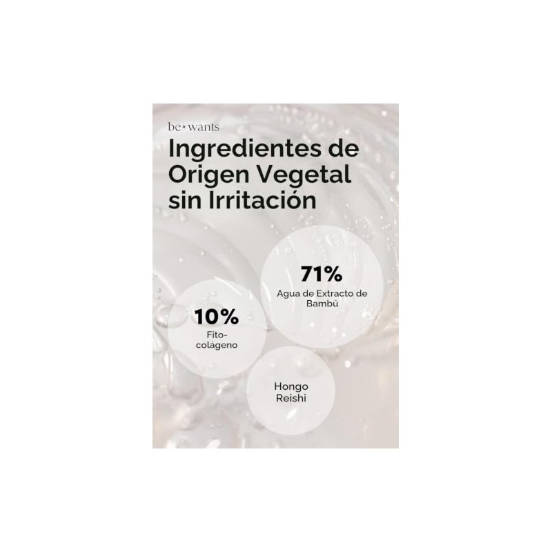 BE+WANTS- Reduce la aparición de arrugas y combate la fatiga