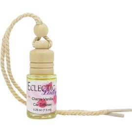 Cherry Vanilla Scented Car Diffuser By Eclectic Lady, 7.5 ml, Air Freshener, Aromatherapy Diffuser, Premium Grade Fragrance Oil
