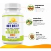 Magnesium Potassium Zinc Cápsulas 90 Vegano Suplemento