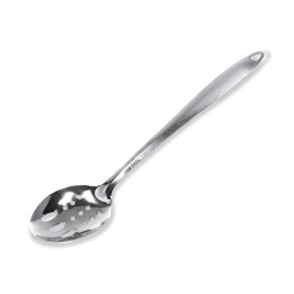 Chef Craft 13 Inch Stainless Steel Slotted Spoon Heavy Gauge Rust Resistant Dishwasher Safe