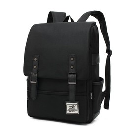 D-Sack Backpack, Large Capacity, For Work or School Commutes, Nap Sack, A4 Casual, rich black