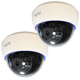 Security Camera, Dummy Camera, Dummy Security Camera, Dummy Surveillance Camera, Indoor, Dome, 2 Dummy Domes
