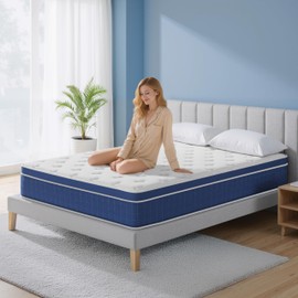 inight Twin Size Mattress 12 Inch, Twin Mattress in a Box, Hybrid Gel Memory Foam Medium Firm Feel Individual Pocket Springs Matress, Breathable Fabric, Strong Edge Support, Fiberglass Free