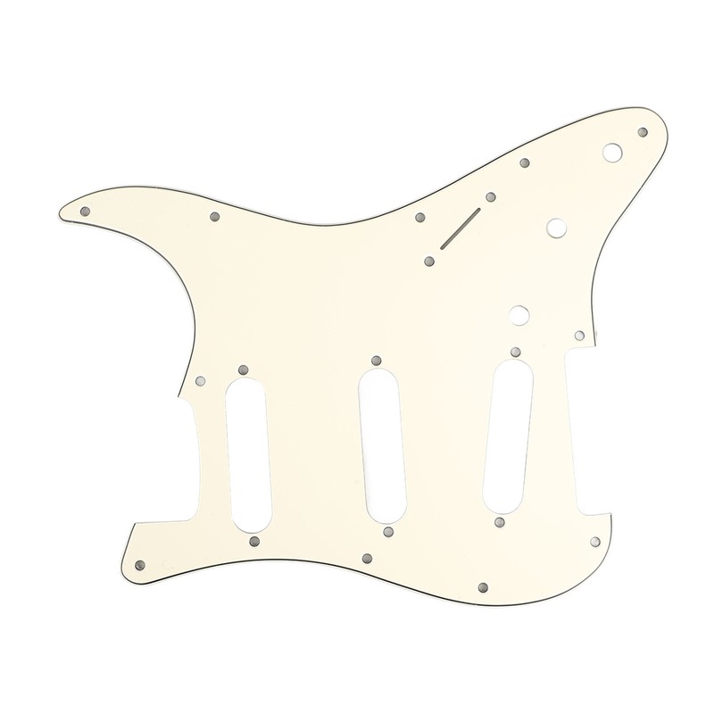 Guitar Pickguard Replacement Aluminum Foil Shielding PVC Scratch Protection Guitar