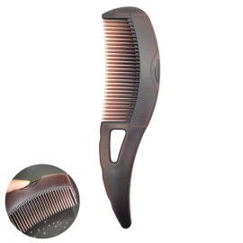 Dandruff Comb, Hollow Tooth Button Comb, Detoxing Comb Energy Massage Comb, Scal