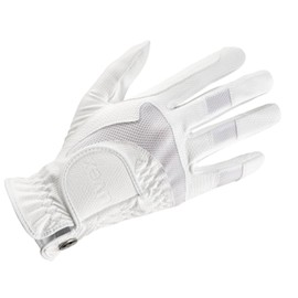 uvex i-Performance 2 - Flexible Riding Gloves for Men and Women - Durable - Breathable Material - White - 6.5