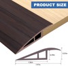 Vinyl Door Threshold Flooring Transition Strip Self Adhesive Carpet Edging