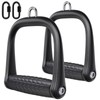 BeneLabel D Handle for Cable Machines - Heavy-Duty Aluminum Grip
