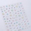 LINMEIZAI Flowers Nail Stickers for Nail Art - Small Flower