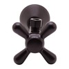 Westbrass D1112X-12 Cross Handle Angle Stop Shut Off Valve 1/2"