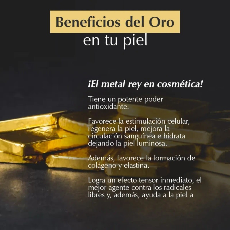 Duo Cuidado Facial Crema Día Oro 24k