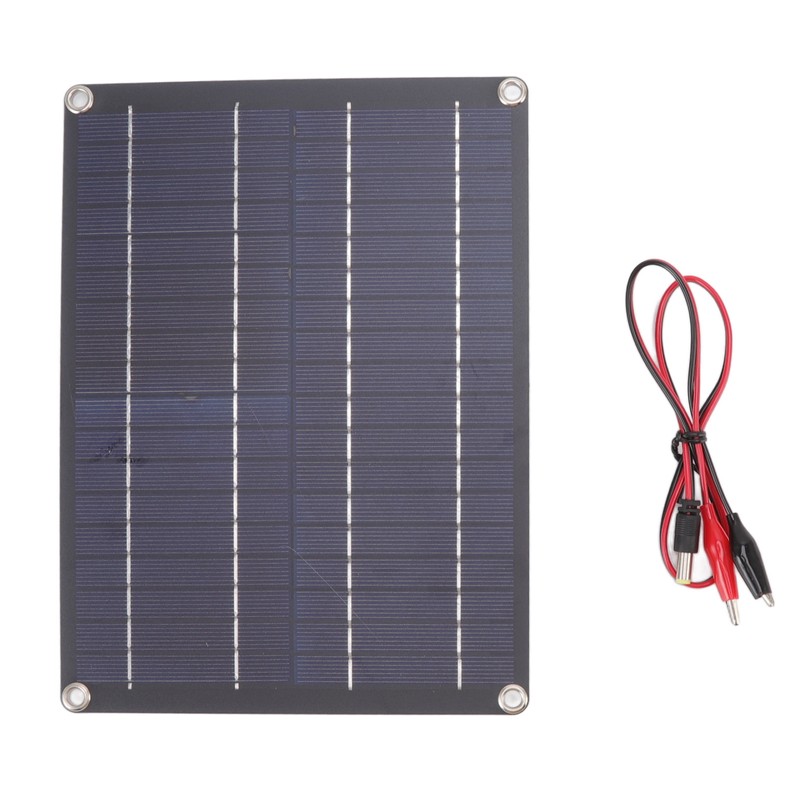 Portable Solar Panel 9.1x6.7in Slim Design Light Weight Widely Used