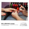 SAFIGLE Foldable Nail Art Armrest Cushion 1 Set of PU