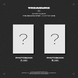 Kakao M KAKAO M TREASURE - THE SECOND STEP : CHAPTER ONE (1st Mini Album) [Photobook ver.] Album+Extra Photocards Set (Random ver. (+ Folded Poster))