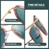 Fozono Polarized Aviator Sunglasses for Women