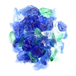 AZ Patio Firepit Recycled Glass, 20 lb, Pacific Blend