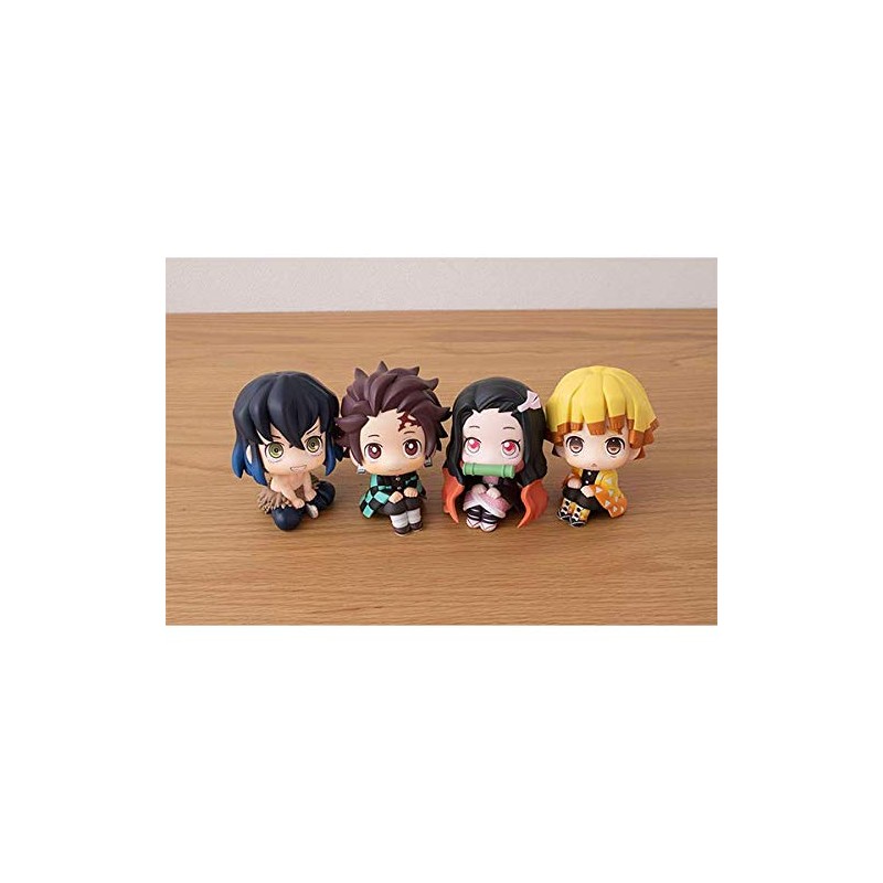 Rukupu Demon Slayer Zenitsu Agatsuma, Approx. 4.3 inches (110 mm),